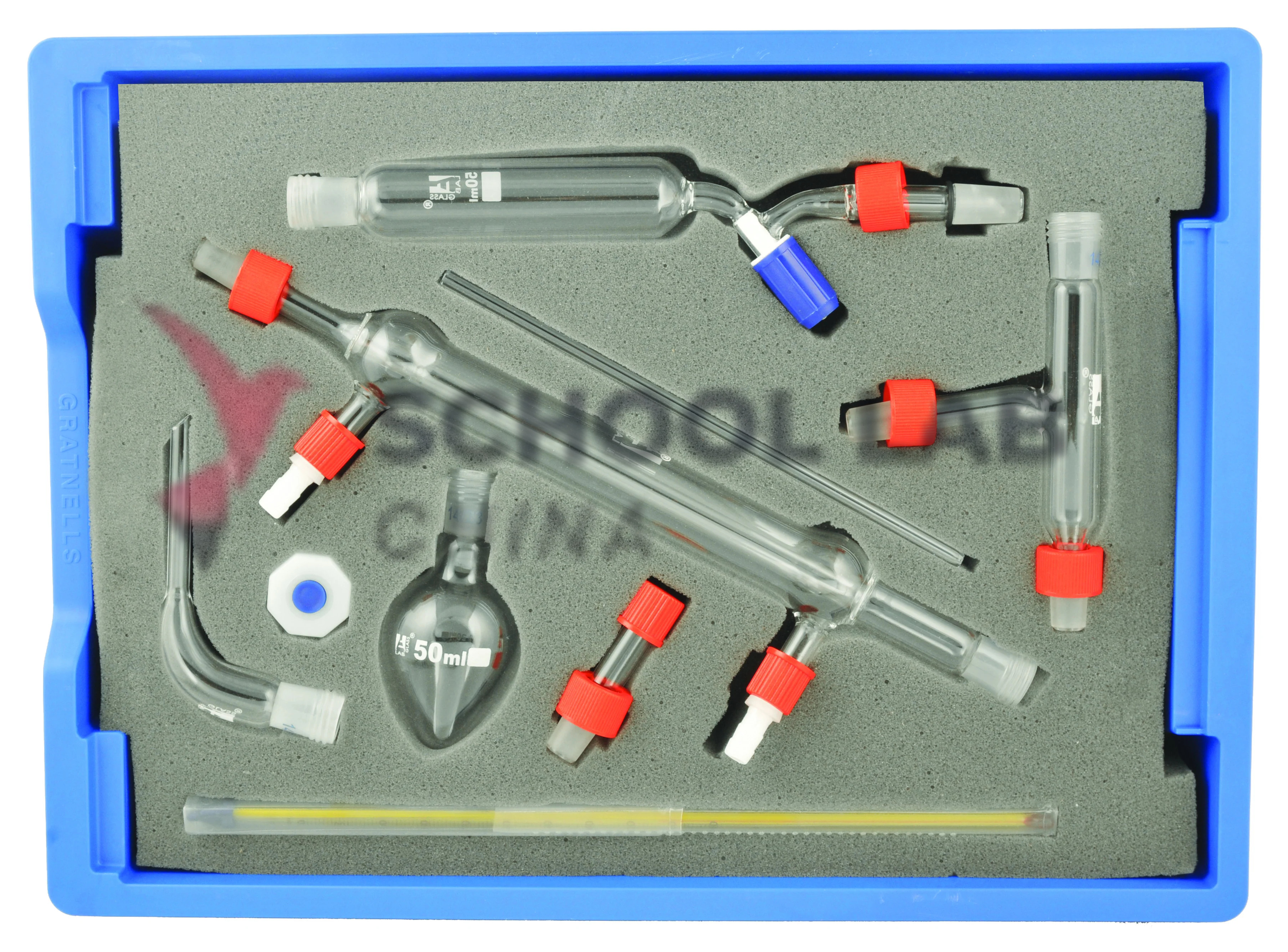 Quickfit Organic Chemistry Set: 27BU/M - 14/23 Joints